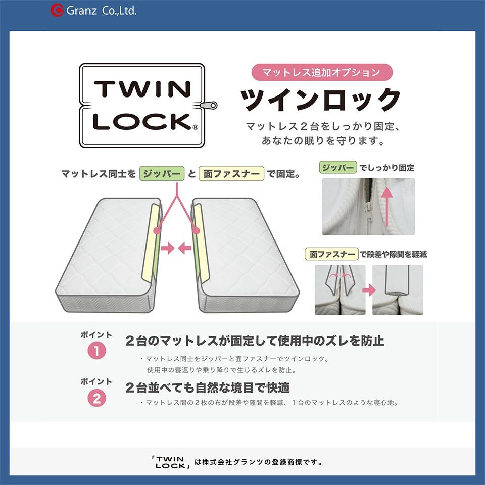 ザ グランツ エメラルド マットレス クイーン 画像8