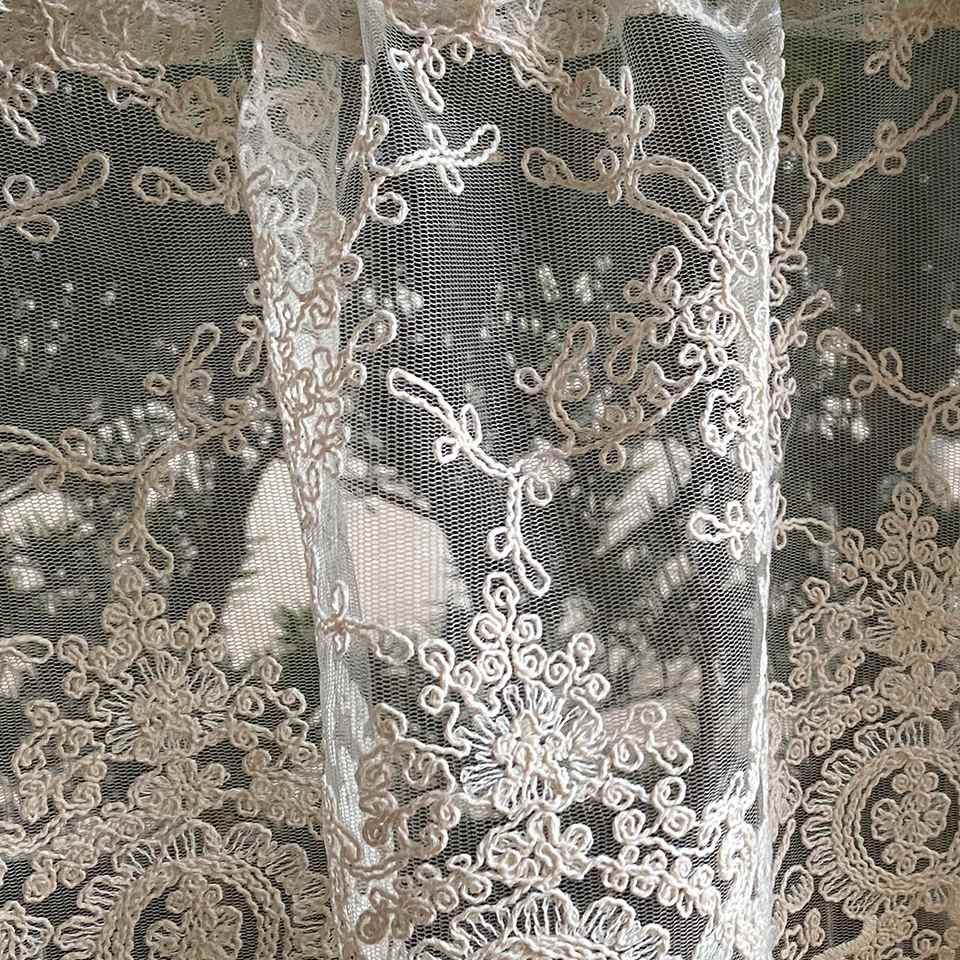 レース カフェカーテン 30×120cm 画像2