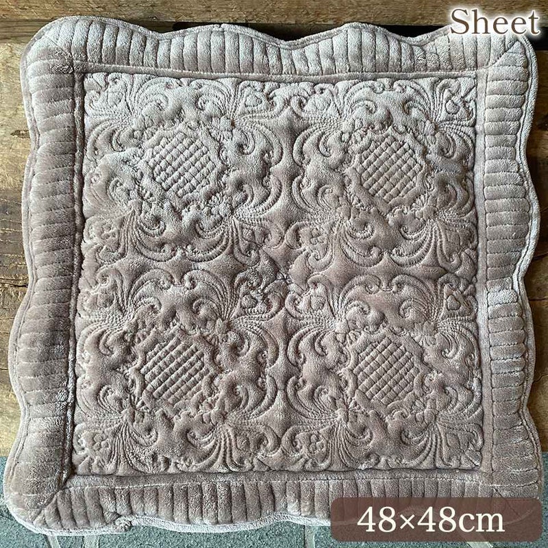 ブラウンフランネル シート 48×48cm 画像1サムネイル