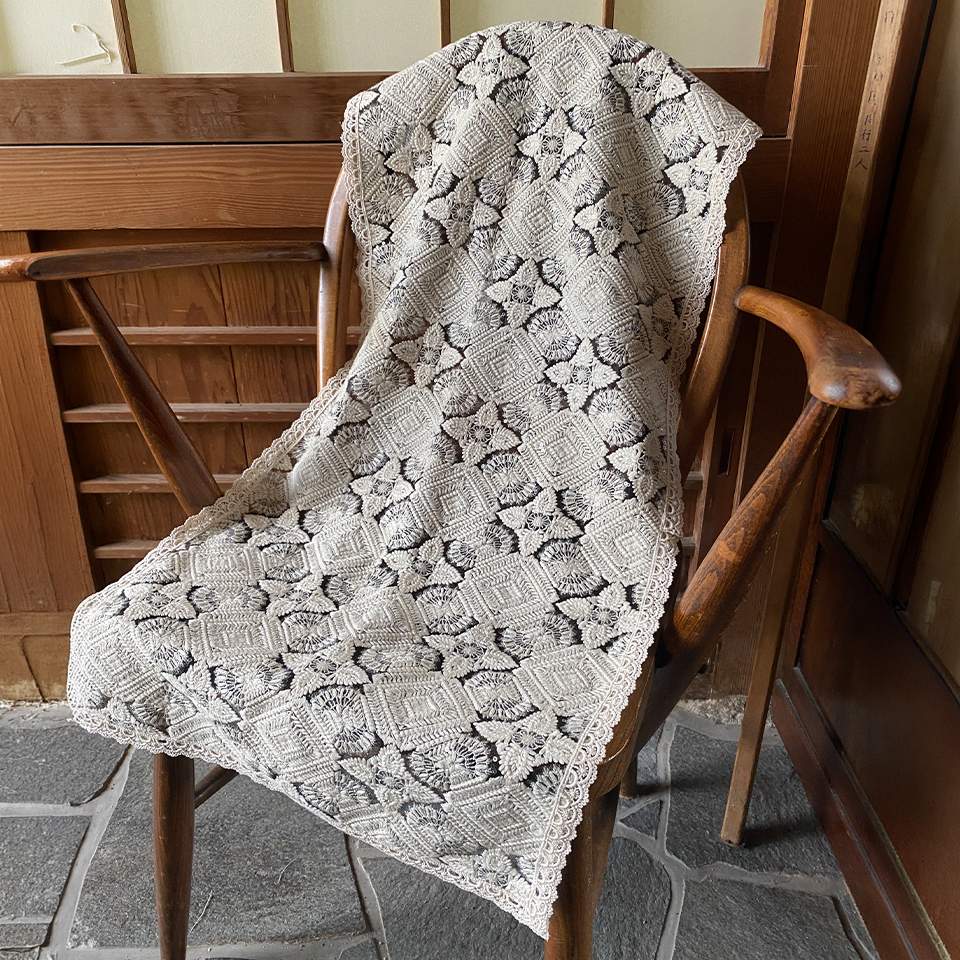 フロコンドネージュ テーブルセンター 40×110cm 画像5