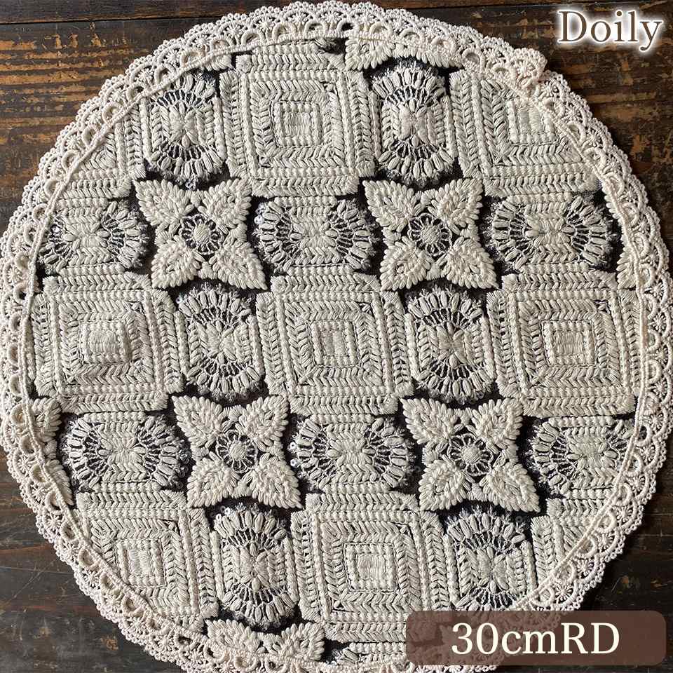 ドイリー通販｜おしゃれな刺繍レース・花瓶敷｜BeBe'Import